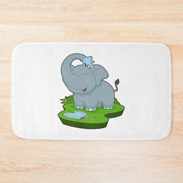 Item preview, Elephant Bathe Water designed and sold by Snabdesign84.