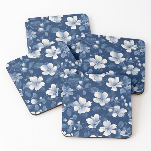 Item preview,  blossom in Deep Blue designed and sold by Robertreitz.