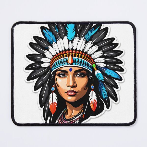 Item preview, Stunning Female Indian warrior designed and sold by Metaverse8.