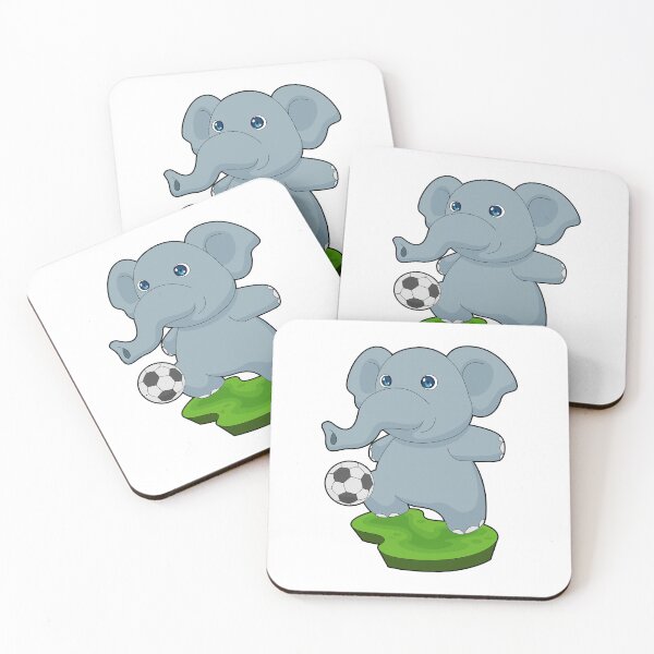 Item preview, Elephant Soccer player Soccer Sports designed and sold by Snabdesign84.