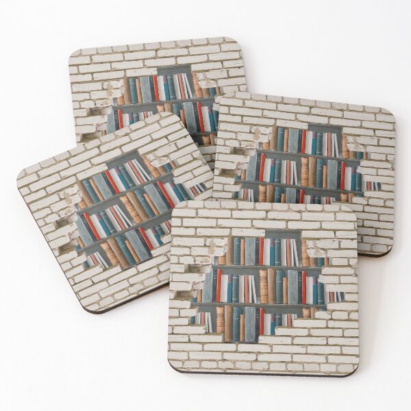 Item preview, Books Break Down Walls  designed and sold by Psycho-Crazy.