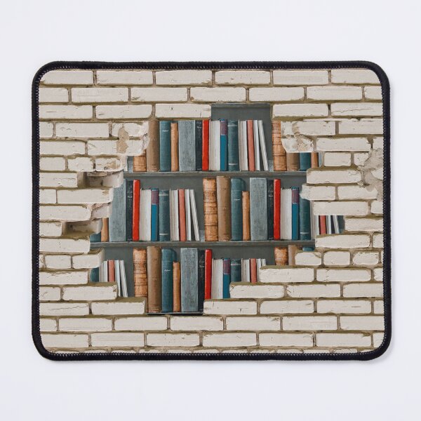 Item preview, Books Break Down Walls designed and sold by Psycho-Crazy.