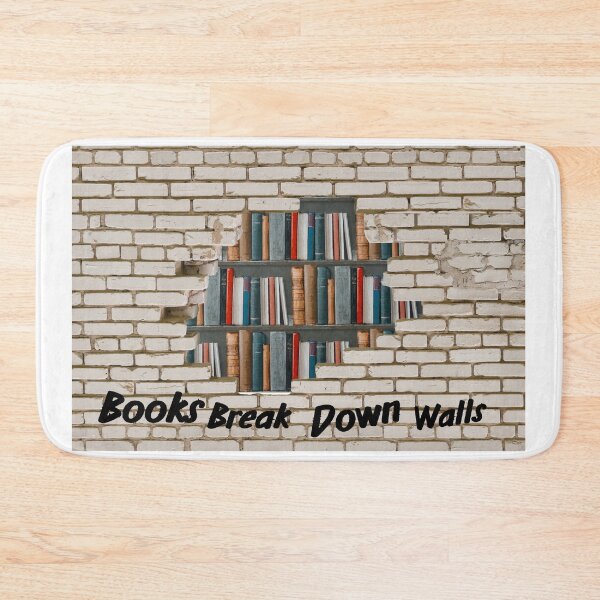 Item preview, Books Break Down Walls  designed and sold by Psycho-Crazy.