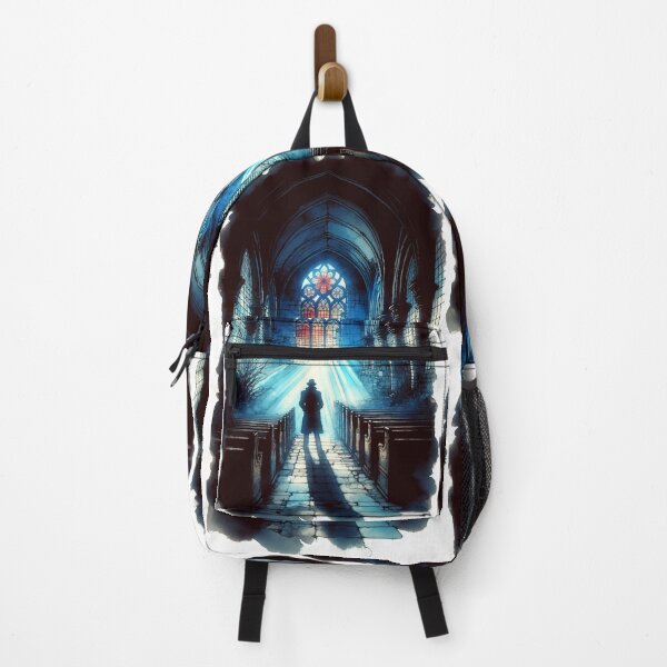 Item preview, Noir Watercolor Detective and Mystical Light in the Church designed and sold by RESToRAPTOR.