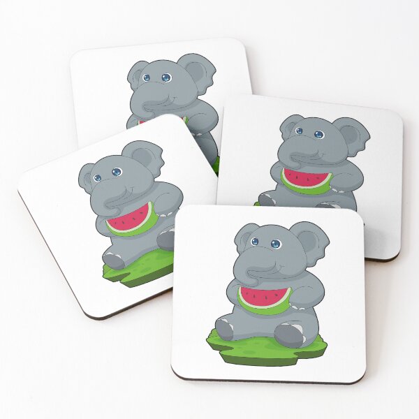 Item preview, Elephant Watermelon Fruit designed and sold by Snabdesign84.