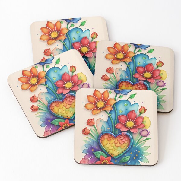 Item preview, Love and flower designed and sold by Visions-ai.