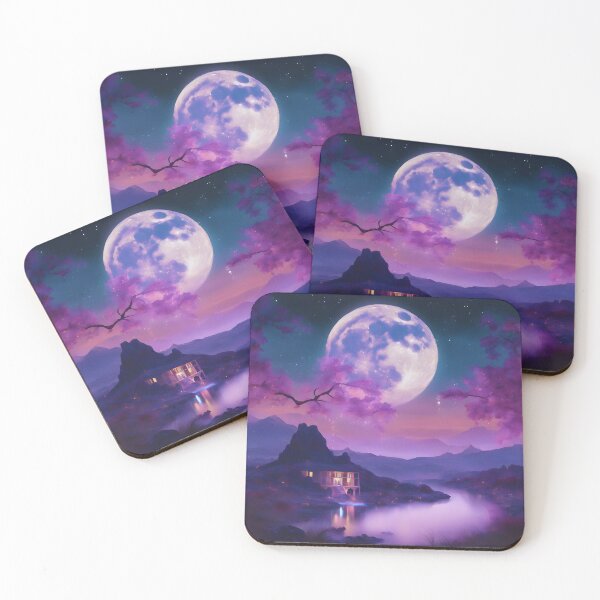 Item preview, Enchanting Night Sky Art designed and sold by colorvisionart.