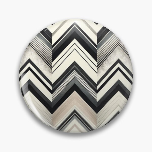 Item preview,  Chevron - Black and White Zigzag Pattern ; Pattern  Herringbone designed and sold by PatternInArt.