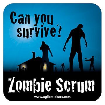 Artwork thumbnail, Can you survive ZOMBIE SCRUM? by agilestickers