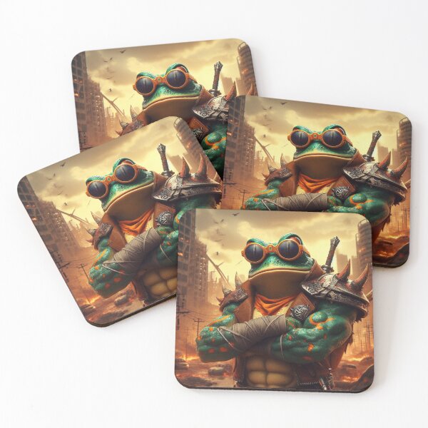 Item preview, The Battletoad of the Wasteland designed and sold by crazygoose30.