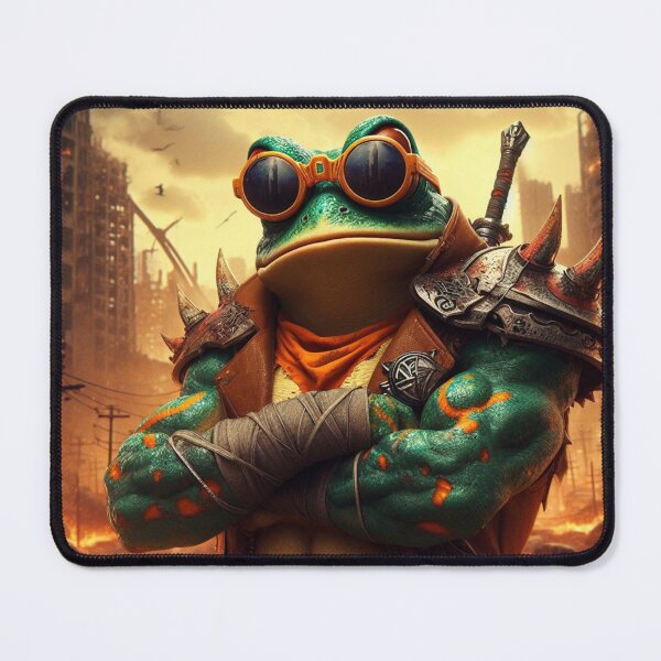Item preview, The Battletoad of the Wasteland designed and sold by crazygoose30.