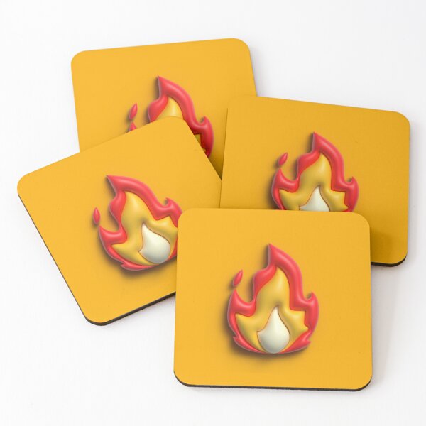 Item preview, Fire Emoji 3D Effect designed and sold by Dvorit.