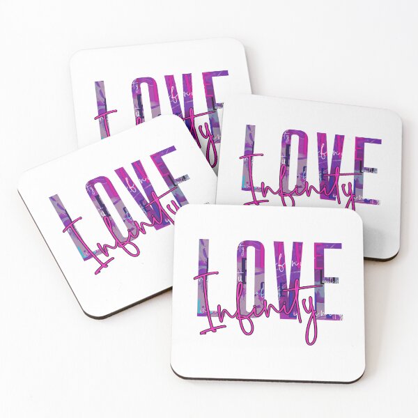 Item preview, Love Infinity -Valentine Day Gifts - Abstract Art background designed and sold by ShreecreatE.