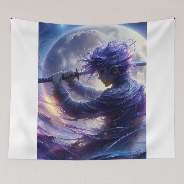 Item preview, Young Swordsman Slicing Through the Moon designed and sold by Leader Designer.