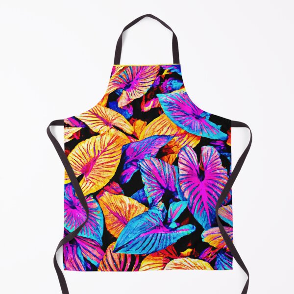 Item preview, Captivating Neon Elegance Leaf Pattern designed and sold by Health And Fitness Posts e-Store.