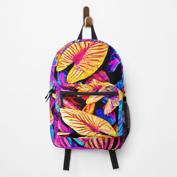 Item preview, Captivating Neon Elegance Leaf Pattern designed and sold by Health And Fitness Posts e-Store.