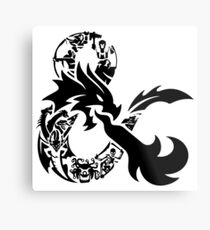 Dungeons & Dragons Metal Print