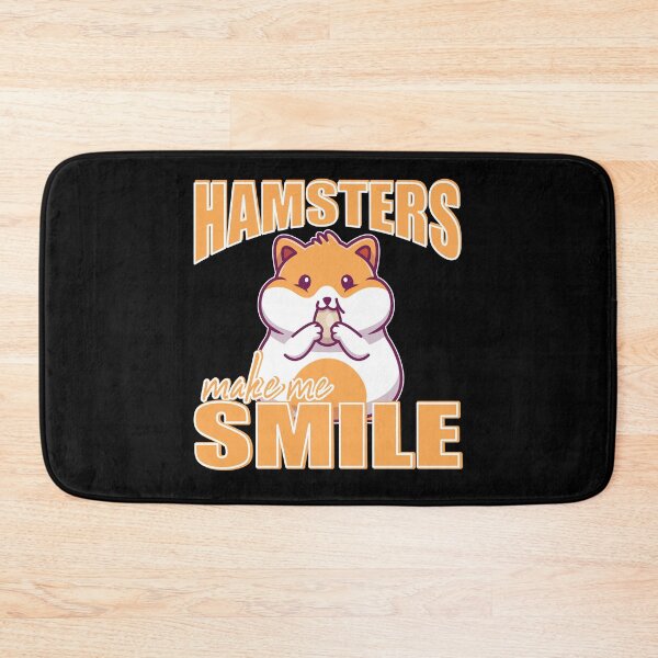 Item preview, Hamsters make me smile Hamster Lovers Pet Owners designed and sold by Merchandiser099.