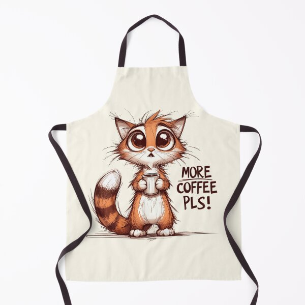 Item preview, Pleading Eyes Kitten Requesting More Coffee designed and sold by RuyaFab.