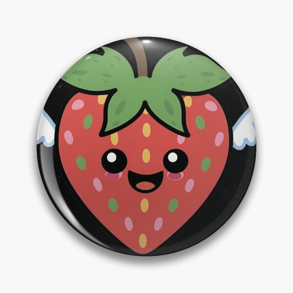 Item preview, Happy Berry Bliss: Smiling Strawberry designed and sold by EnchantWearEmpo.