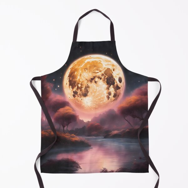 Item preview, Serene Lunar Landscape designed and sold by colorvisionart.