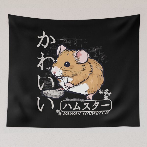 Item preview, Kawaii Hamster for Japan Lovers and Pet Owners designed and sold by Merchandiser099.