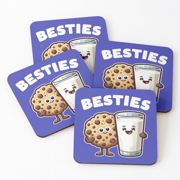 Item preview, Besties Cookie & Milk designed and sold by DetourShirts.
