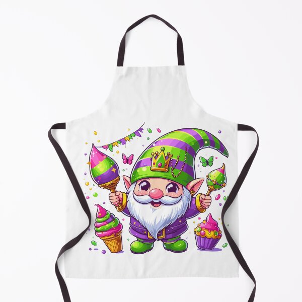 Item preview, MARDI GRASS GNOME CANDY designed and sold by ColorCollection.