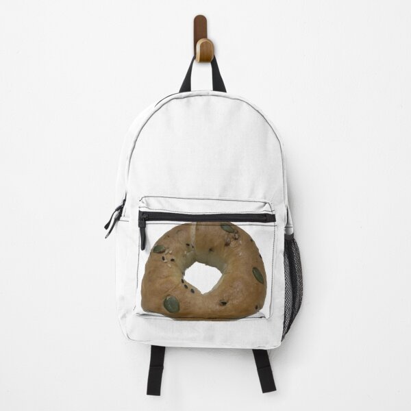 Item preview, Multi-grain bagels, freshly baked, beautiful brown color isolate, Pumpkin seeds, poppy seeds, sunflower seeds designed and sold by pipikijung.