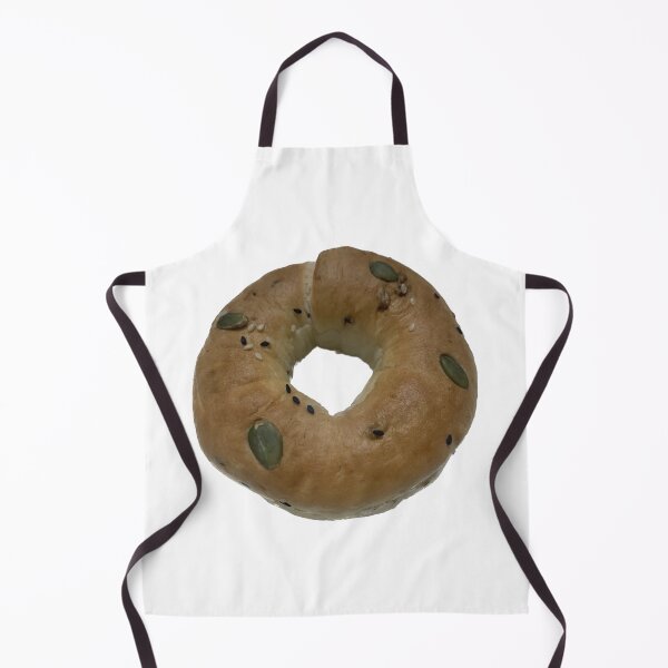 Item preview, Multi-grain bagels, freshly baked, beautiful brown color isolate, Pumpkin seeds, poppy seeds, sunflower seeds designed and sold by pipikijung.