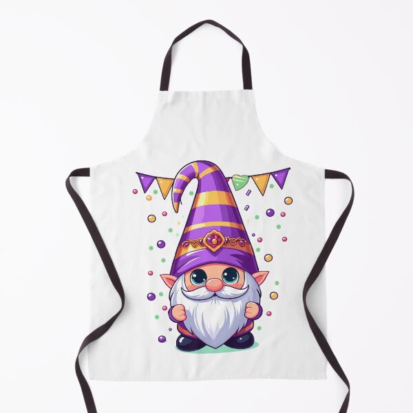 Item preview, CUTE MARDI GRASS GNOME designed and sold by ColorCollection.