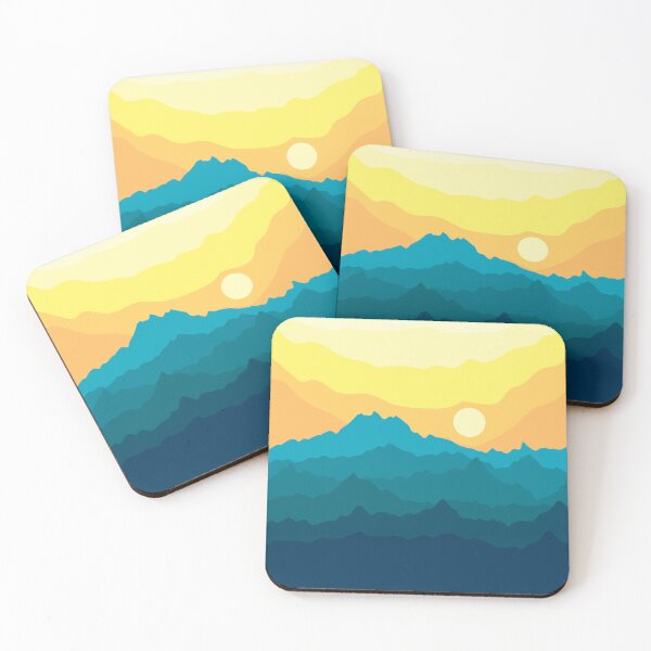 Item preview, Retro Sunrise art  designed and sold by Cuddleblossom.