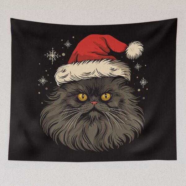 Item preview, Christmas Persian Cat designed and sold by creativellashop.