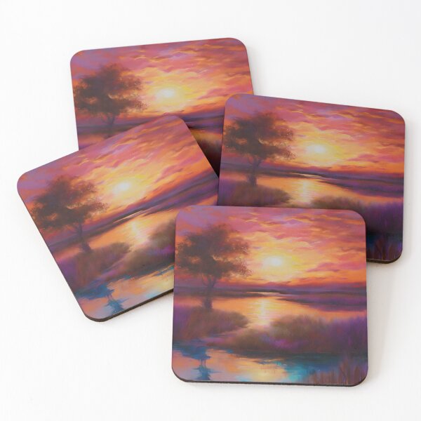 Item preview, Tranquil Sunset Art  designed and sold by colorvisionart.