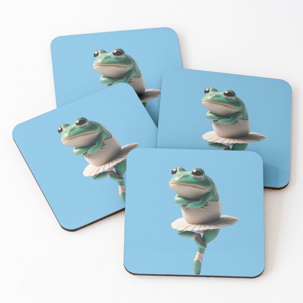 Item preview, Funky Frogs Ballerina  designed and sold by joyfulcow.