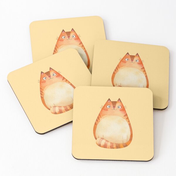 Item preview, Chubby Charm: Adorable Fat Cat Products Collection! designed and sold by Wise-Geek.