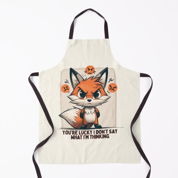 Item preview, Cross Fox with a Bold Statement Illustration designed and sold by RuyaFab.