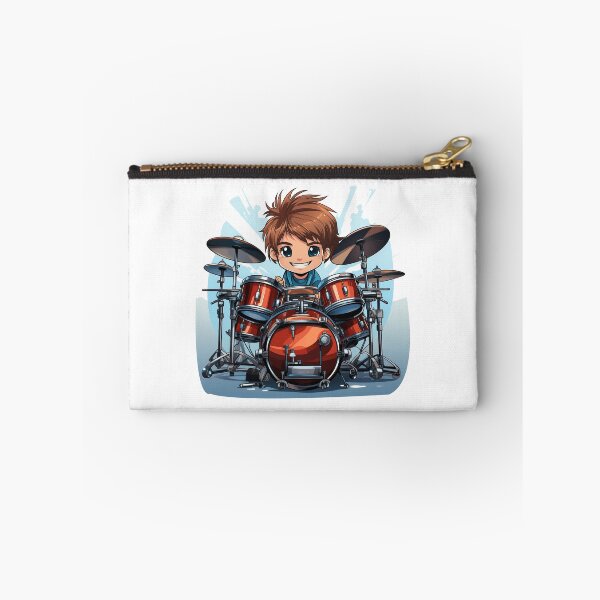 Item preview, Cute Young Boy Drummer Drums  designed and sold by Mohammed Sohail Khan.