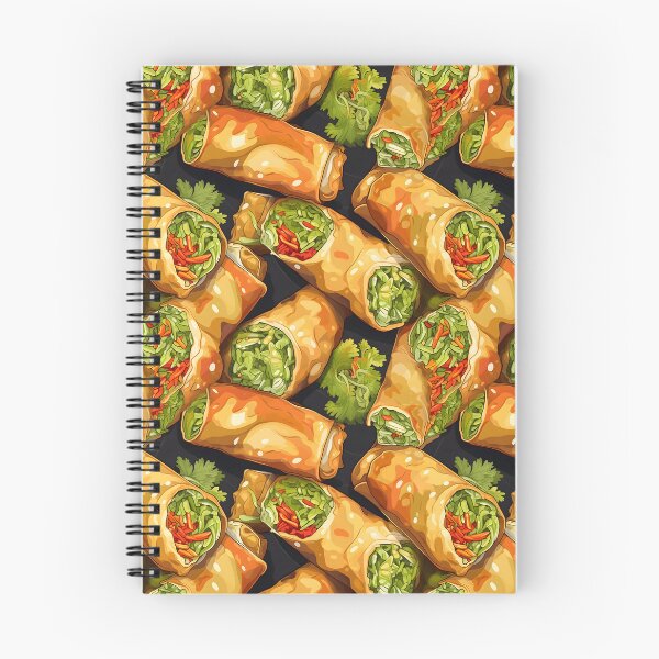 Item preview, A Chinese New Year spring roll with crispy wrapper designed and sold by sample325.