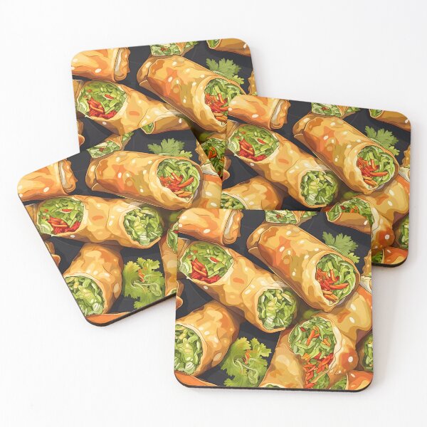 Item preview, A Chinese New Year spring roll with crispy wrapper designed and sold by sample325.