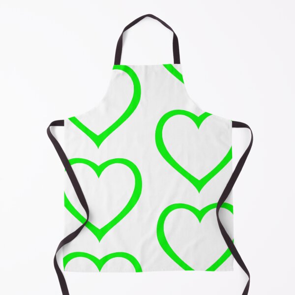 Item preview, Vivid Highlighter Green Hearts designed and sold by WD-Artist.
