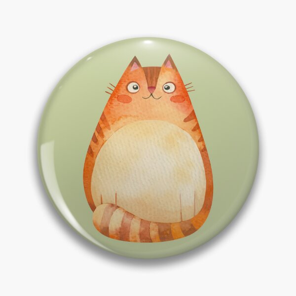 Item preview, Chubby Charm: Adorable Fat Cat Products Collection! designed and sold by Wise-Geek.