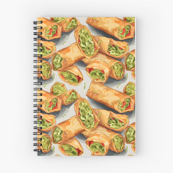 Item preview, A Chinese New Year spring roll with crispy wrapper designed and sold by sample325.