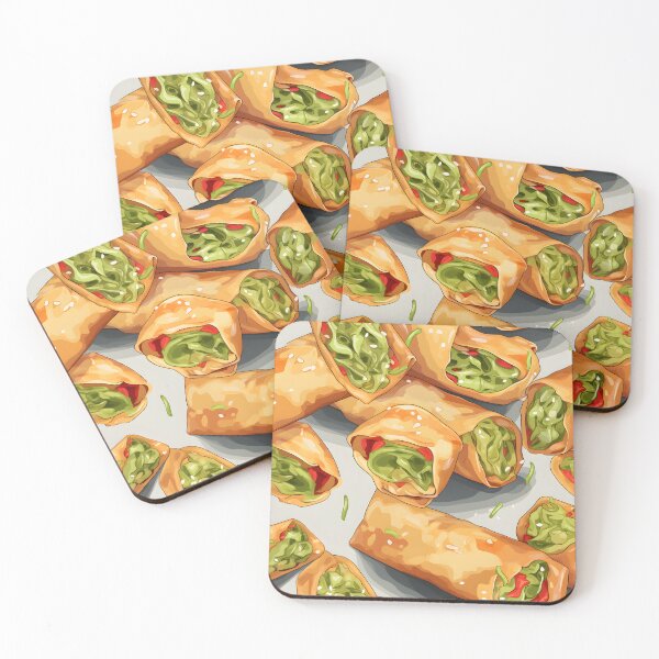 Item preview, A Chinese New Year spring roll with crispy wrapper designed and sold by sample325.