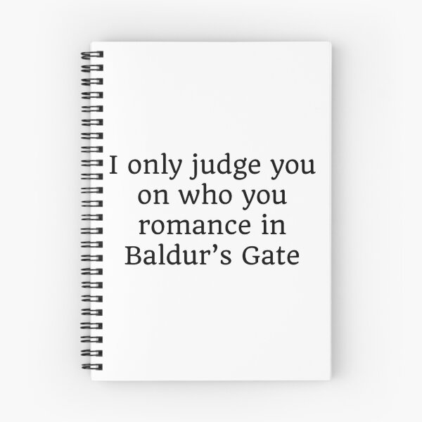 Item preview, I only judge you on who you romance in Baldur’s Gate designed and sold by thelowpeak.