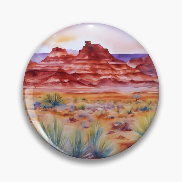 Item preview, Painted Desert Watercolor designed and sold by colorvisionart.