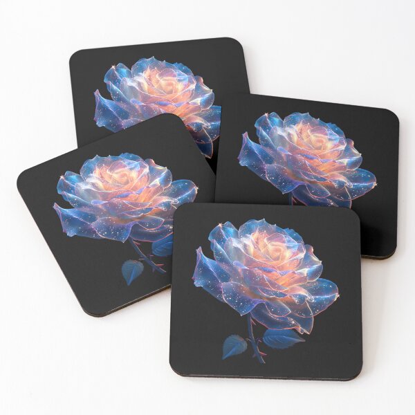 Item preview, Holographic Rose: Enchanting Brilliance designed and sold by AI-Only Creations.