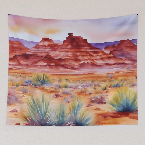Item preview, Painted Desert Watercolor designed and sold by colorvisionart.