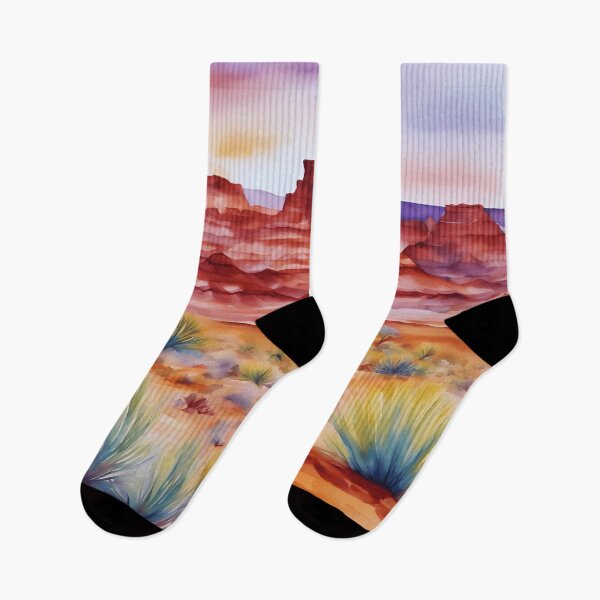 Item preview, Painted Desert Watercolor designed and sold by colorvisionart.