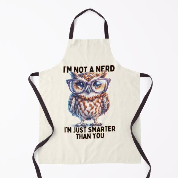 Item preview, Confident Owl Proclaiming Intelligence Illustration designed and sold by RuyaFab.